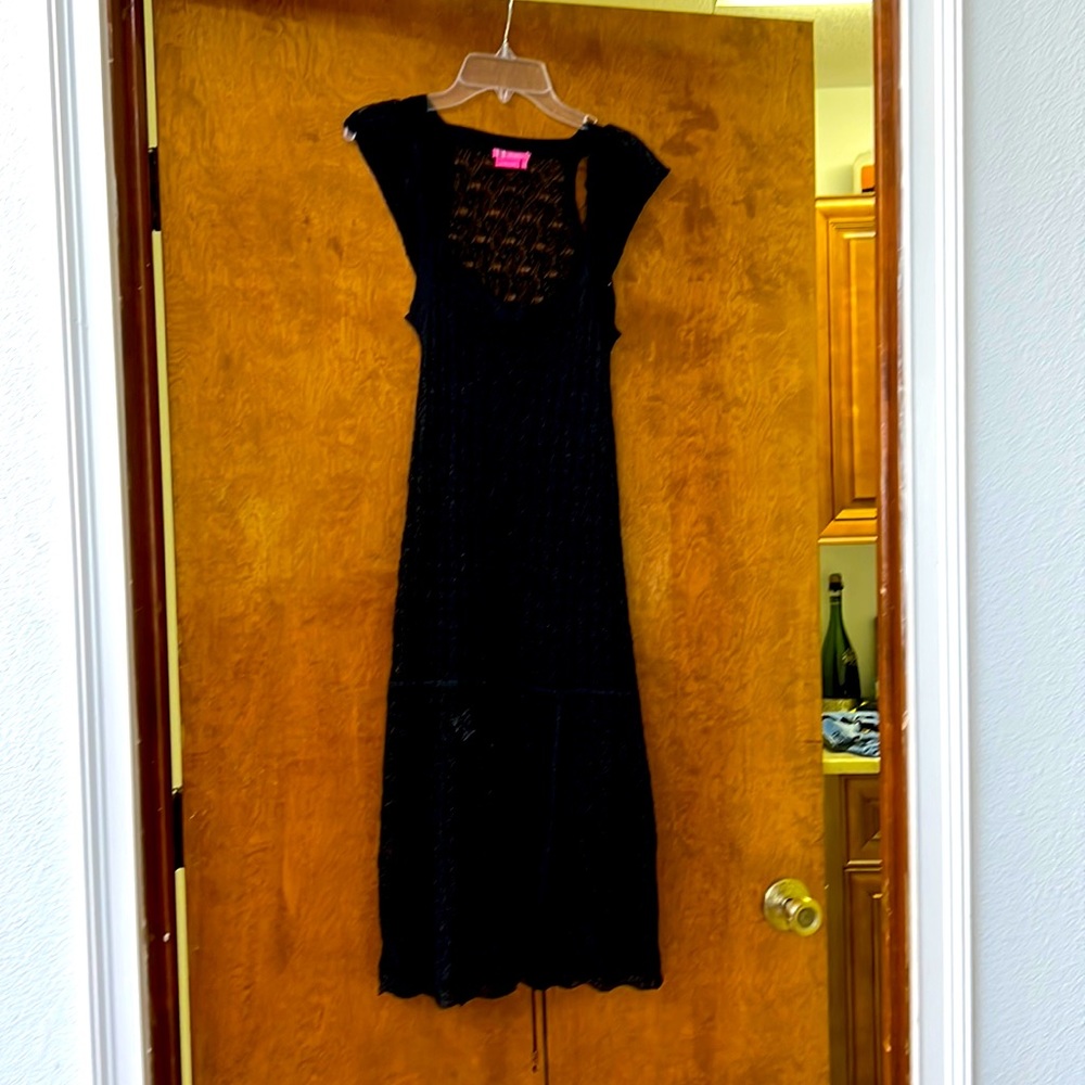 Beautiful black knit dress